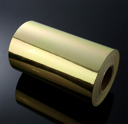 Matte Gold 1080mm BOPP film Industrial Adhesive Labels