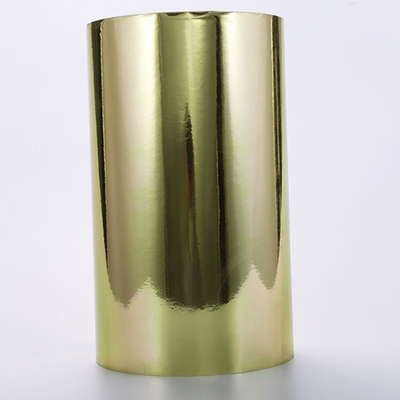 Matte Gold 1080mm BOPP film Industrial Adhesive Labels