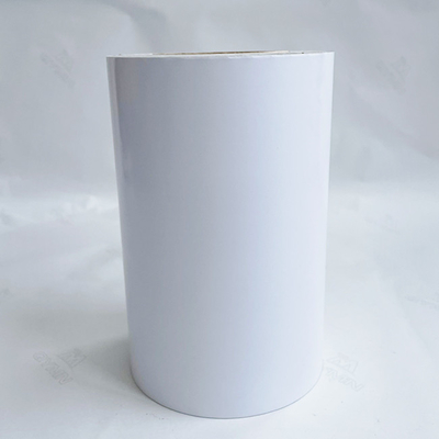 Weiße Pergamin-Zwischenlagen-niedrigtemperaturreifen-Aufkleber Aluminiumfolie-beschichteter Art Paper Withs 80g