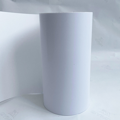 Heißer halbglänzender selbstklebender Papieraufkleber des Schmelzklebers 80GSM für gefrorene Produkte