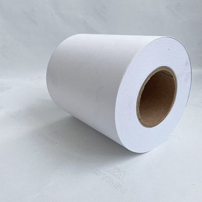 Perlen-Film-selbstklebende Aufkleber mit heißer Schmelze kleben weißes Pergamin-Papier