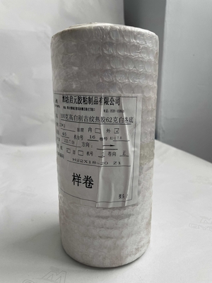 weißer Zwischenlagen-Reifen-Aufkleber 60GSM des Pergamin-80g mit beschichtetem AluminiumArt Pape