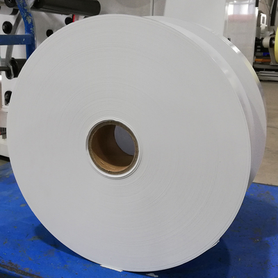 Oberstes thermisches Chemiefasergewebe-Papierniedrigtemperaturaufkleber mit weißer Zwischenlage des Pergamin-80G