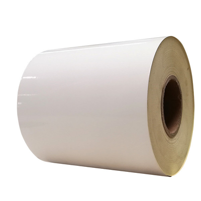 des 1080mm Breiten-80GSM gelbes Silikon-Papier-selbstklebende Aufkleber Holz-Anzeigenblatt-80G